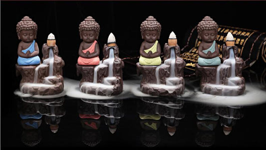 Buddha Waterfall Incense Burner