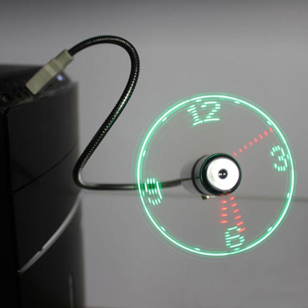 USB LED Fan Clock