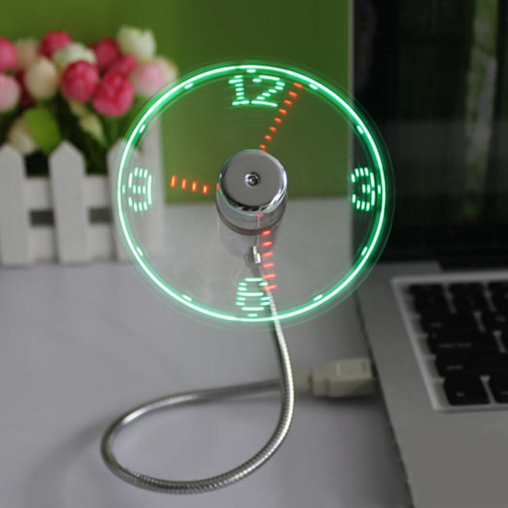 USB LED Fan Clock