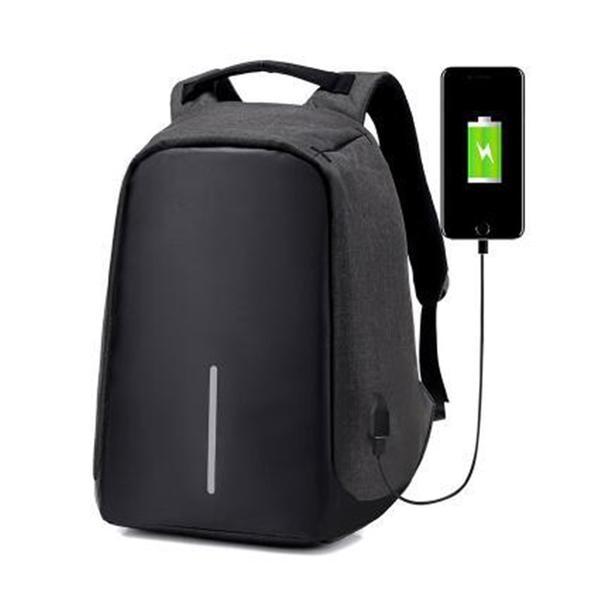 Anti-theft USB Charging Backpack